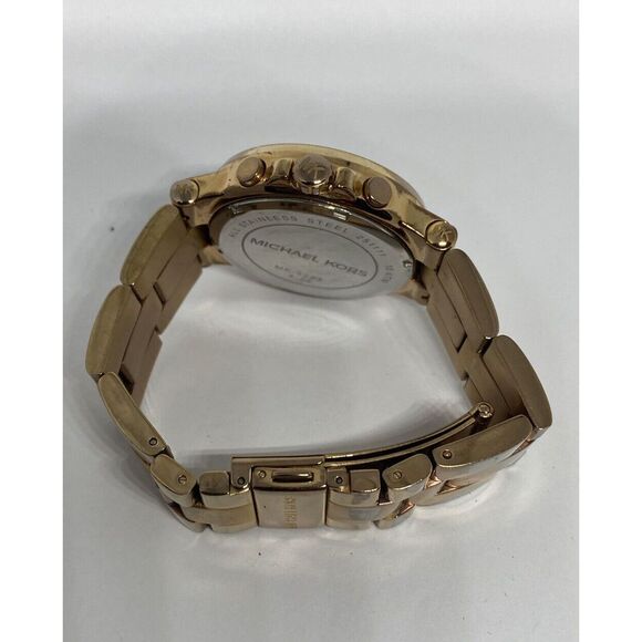 Michael Kors Runway MK5223 Womens Stainless Steel Analog Dial Quartz Watch MP210 - Picture 11 of 12